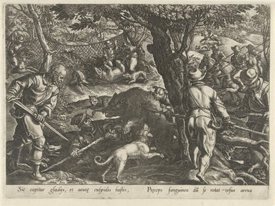 Bärenjagd von Philips Galle