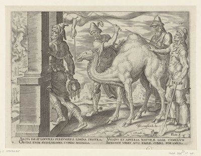 Es ist leichter für ein Kamel, durch ein Nadelöhr zu gehen, als für einen Reichen, in das Reich Gottes zu gelangen von Philips Galle