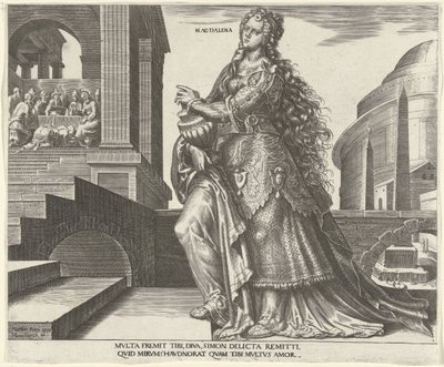 Maria Magdalena von Philips Galle