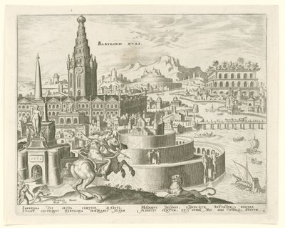 Mauern von Babylon (Serie: Die acht Weltwunder) von Philips Galle