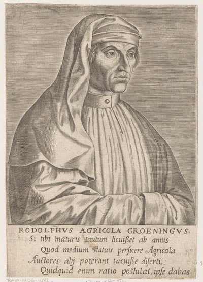 Porträt von Rudolf Agricola von Philips Galle