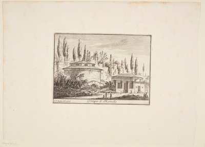 Romulustempel von Philothée Francois Duflos
