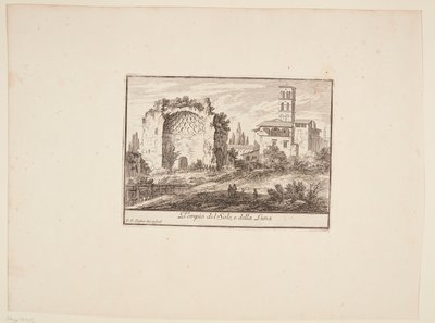 Tempel für Sonne und Mond von Philothée Francois Duflos