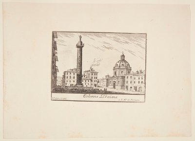Trajanssäule. 1. S. Maria de Fornari-Kirche von Philothée Francois Duflos
