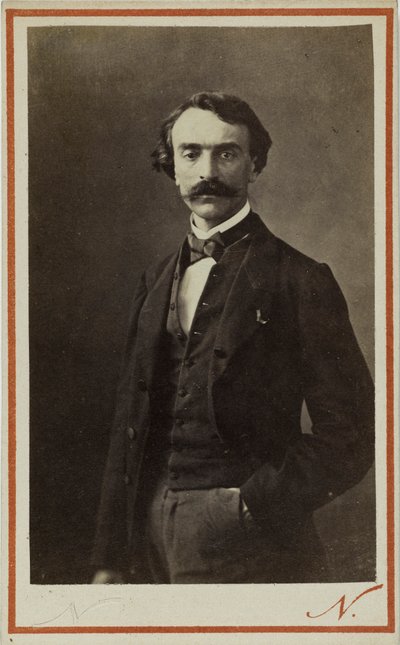 Porträt von Jean-Léon Gérôme 1824-1904, ca. 1870 von Photo studio Nadar.