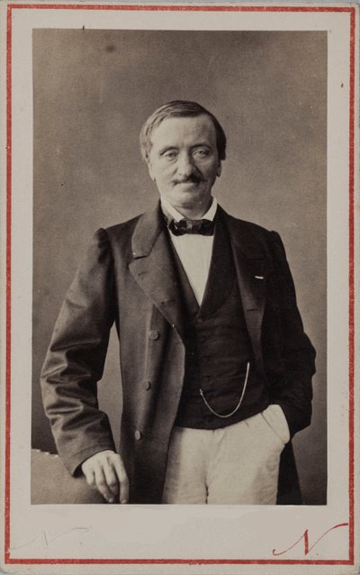 Porträt des Komponisten Antoine Elwart 1808-1877, ca. 1860 von Photo studio Nadar.