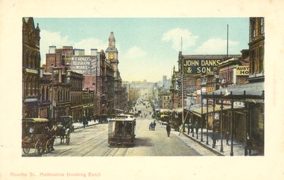 Bourke Street, Melbourne, Victoria, Australien von Photographer Australian