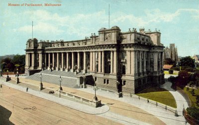 Parlamentsgebäude, Melbourne von Photographer Australian