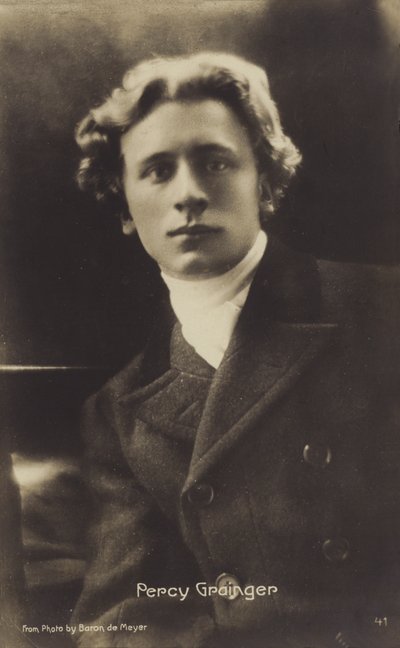 Percy Grainger, australischstämmiger Komponist, Arrangeur und Pianist (1882-1961) von Photographer Australian