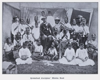 Missionsband der Aborigines von Queensland von Photographer Australian