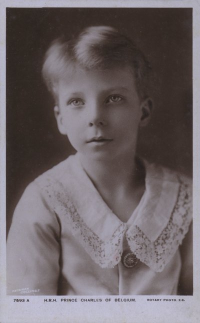 Prinz Charles von Belgien, Graf von Flandern von Photographer Belgian