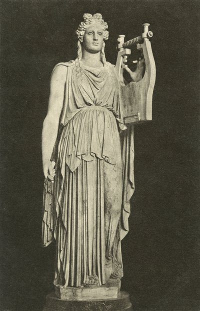 Apollo Barberini, antike römische Skulptur in der Sammlung der Glyptothek, München, Deutschland von Photographer German