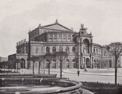 Das Königliche Hoftheater von Photographer German