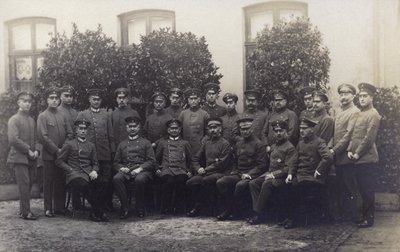 Gruppe deutscher Offiziere von Photographer German