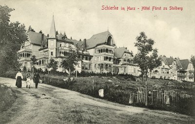Hotel Fürst zu Stolberg, Schierke, Harz, Deutschland von Photographer German