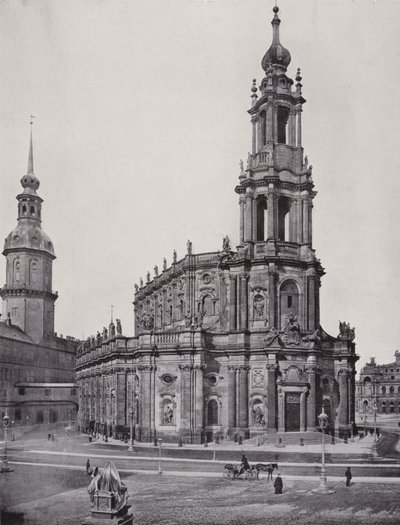 Katholische Hofkirche von Photographer German