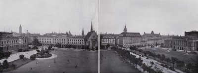 Leipzig: Panorama vom Augustusplatz von Photographer German