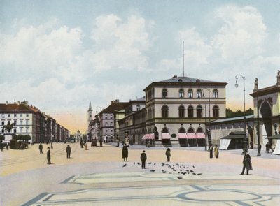 München: Odeonsplatz und Ludwigstraße von Photographer German