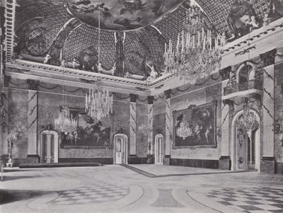 Potsdam, Neues Palais, Marmorsaal von Photographer German