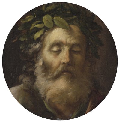 Porträt des Dichters Homer von Pier Francesco Mola