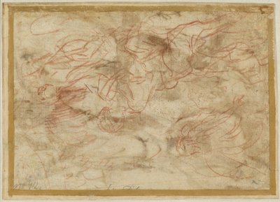 Der Engel erscheint Hagar in der Wüste von Pier Francesco Mola