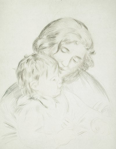 Mutter und Kind (Jean Renoir) von Pierre-Auguste Renoir