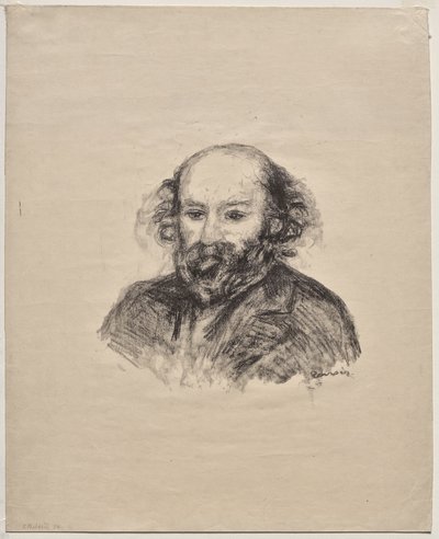 Paul Cézanne von Pierre-Auguste Renoir