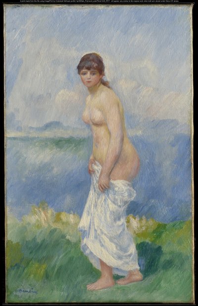 Stehende Badende von Pierre-Auguste Renoir