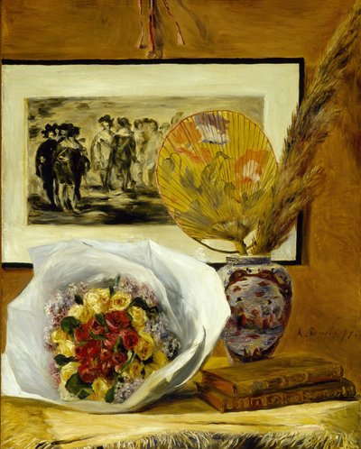 Stillleben mit Blumenstrauß von Pierre-Auguste Renoir
