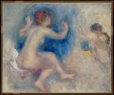 Studie für "Szene aus Wagners Tannhäuser, Dritter Akt" von Pierre-Auguste Renoir