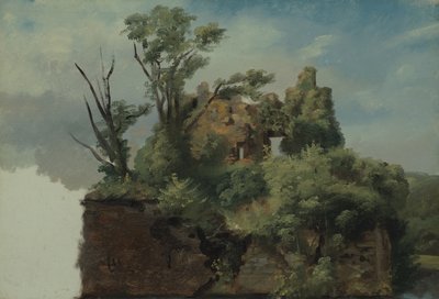 Landschaft mit Ruinen von Pierre-Henri de Valenciennes
