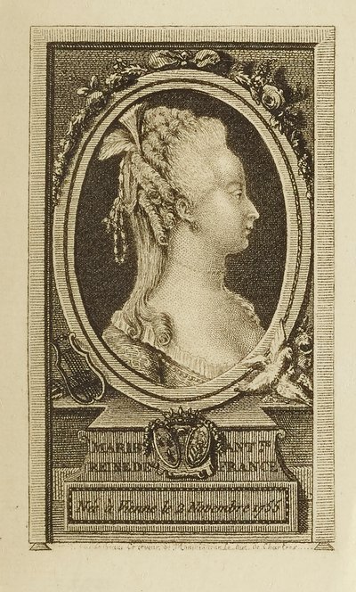 Marie Antoinette, Königin von Pierre Adrien Le Beau