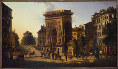 La Porte Saint-Denis, 2. Arrondissement von Pierre Alexandre Pau de Saint Martin