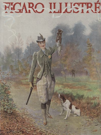 Titelblatt von Le Figaro Illustre, November 1891 von Pierre Andre after Brouillet