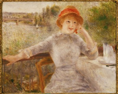 Alphonsine Fournaise von Pierre Auguste Renoir