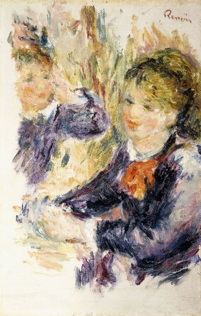 Bei der Modistin von Pierre Auguste Renoir