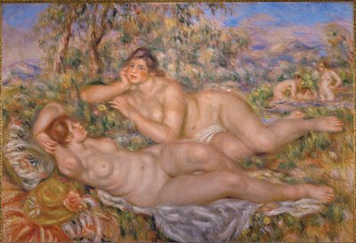 Badende Frauen von Pierre Auguste Renoir