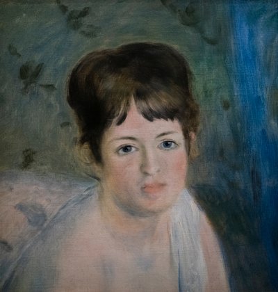 Kopf einer Frau von Pierre Auguste Renoir