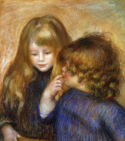 Jean und Coco, ca. 1902 von Pierre Auguste Renoir