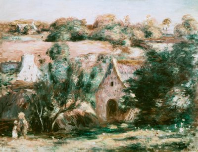 Landschaft der Bretagne von Pierre Auguste Renoir