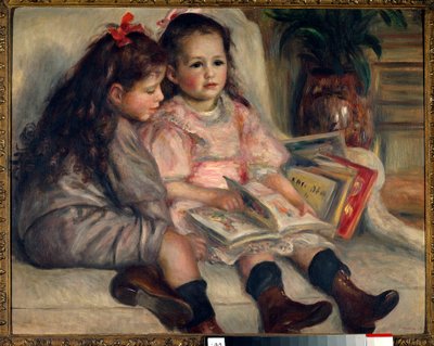 Porträts von Kindern (die Kinder von Martial Caillebotte) von Pierre Auguste Renoir