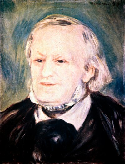 Richard Wagner 1813-1883, deutscher Komponist, Dirigent und Essayist, 1882 von Pierre Auguste Renoir