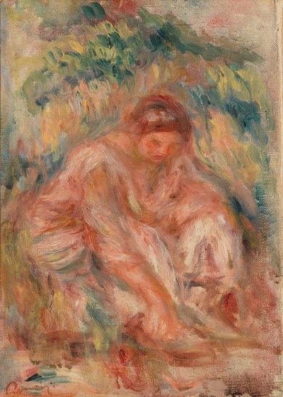 Skizze einer Frau von Pierre Auguste Renoir