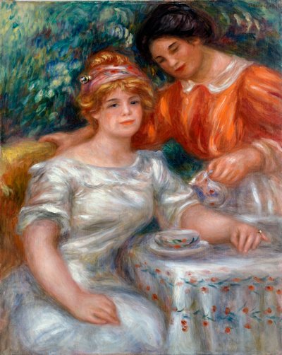Teestunde von Pierre Auguste Renoir