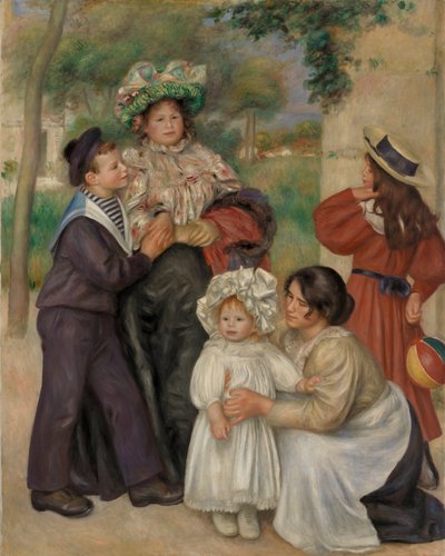 Die Familie des Künstlers von Pierre Auguste Renoir