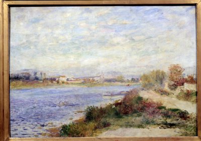 Blick auf die Seine in Argenteuil von Pierre Auguste Renoir