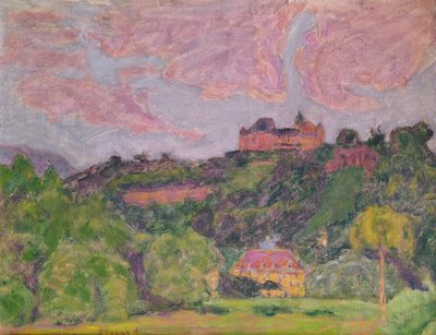 Landschaft bei Uriage von Pierre Bonnard