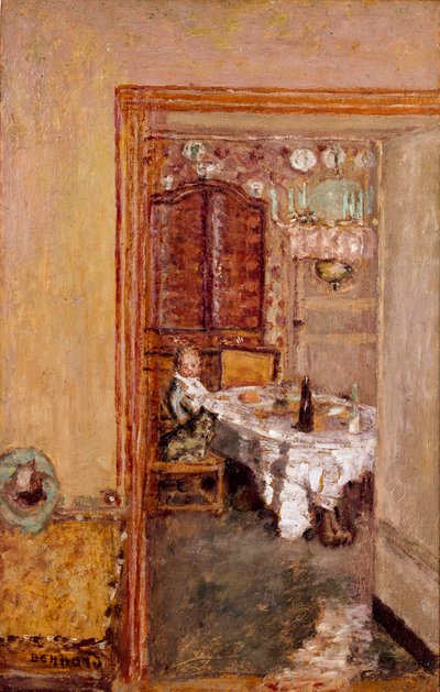 Kleiner Junge im Speisesaal von Pierre Bonnard