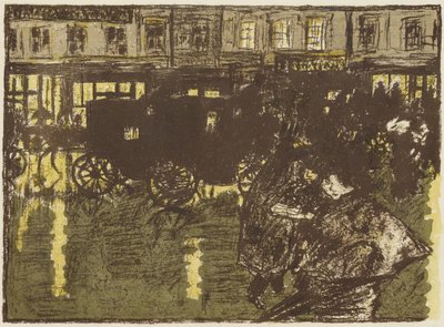Einige Aspekte des Lebens in Paris von Pierre Bonnard