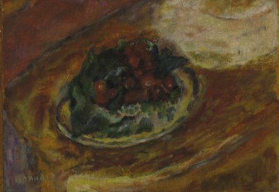 Stillleben: Kirschen von Pierre Bonnard